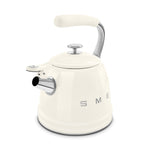 Wkf01 Retro Stovetop Whistling Kettle | Cream
