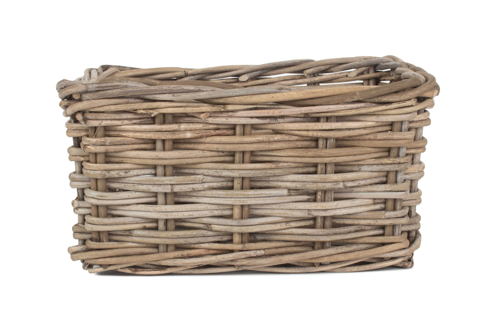 Rattan Rectangular Grey Rattan Storage Baskets | Small | Gray