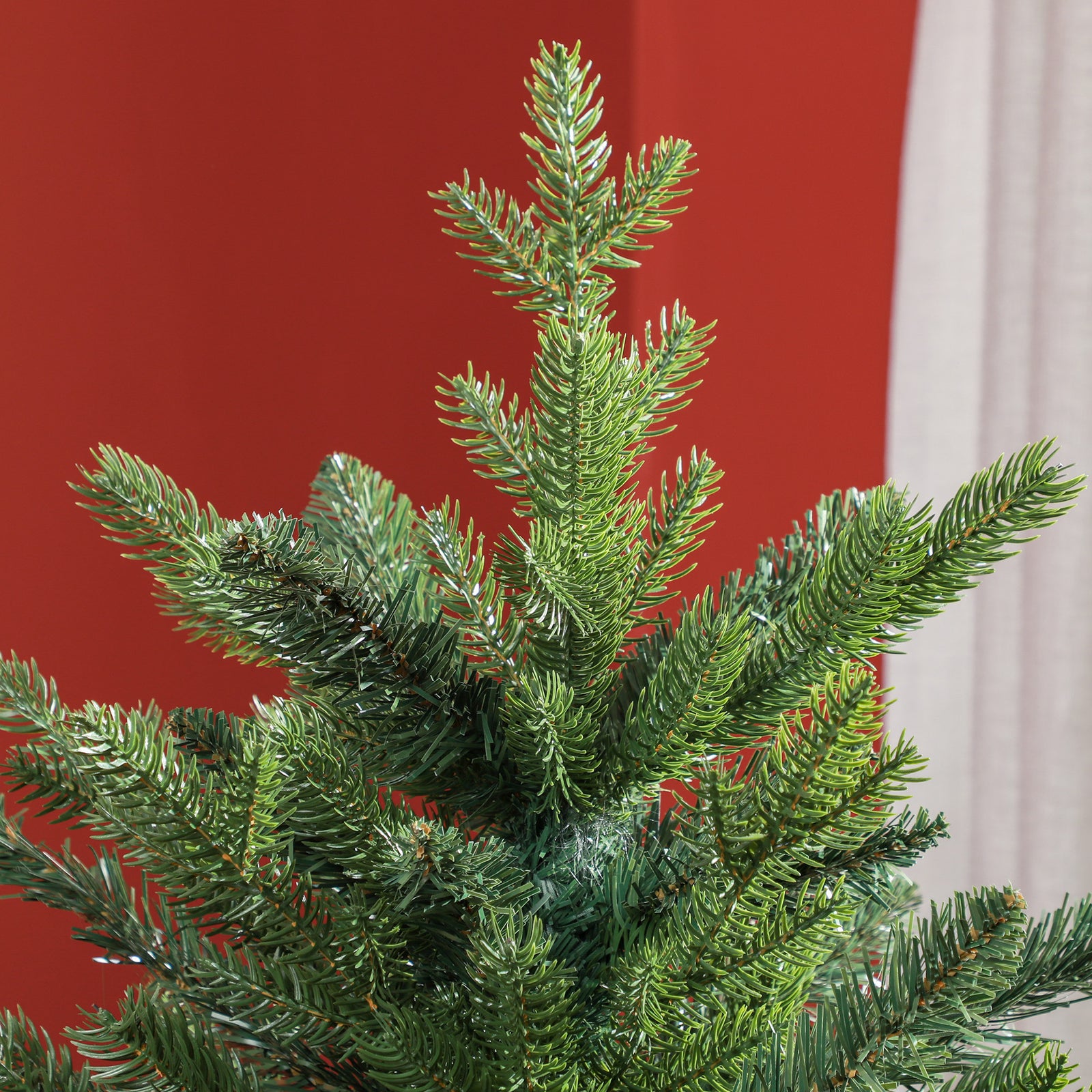 5/6/7ft Christmas Tree, Metal Base, Hinged | 5ft | Green