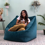 Natalia Velvet Armchair Bean Bag Giant Bean Bag Chair