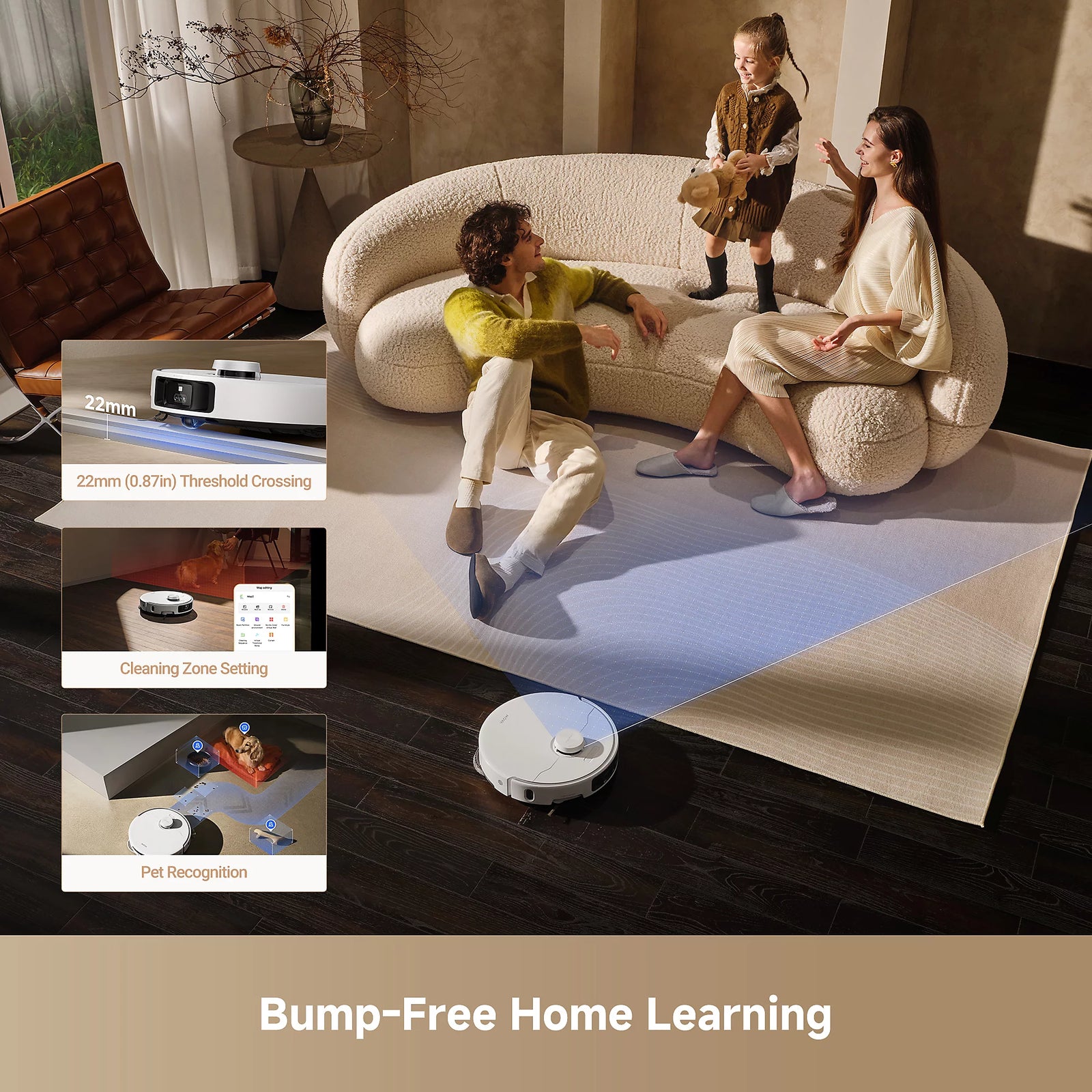 MOVA P50 Pro Ultra Robot Vacuum And Mop, 19000pa - White