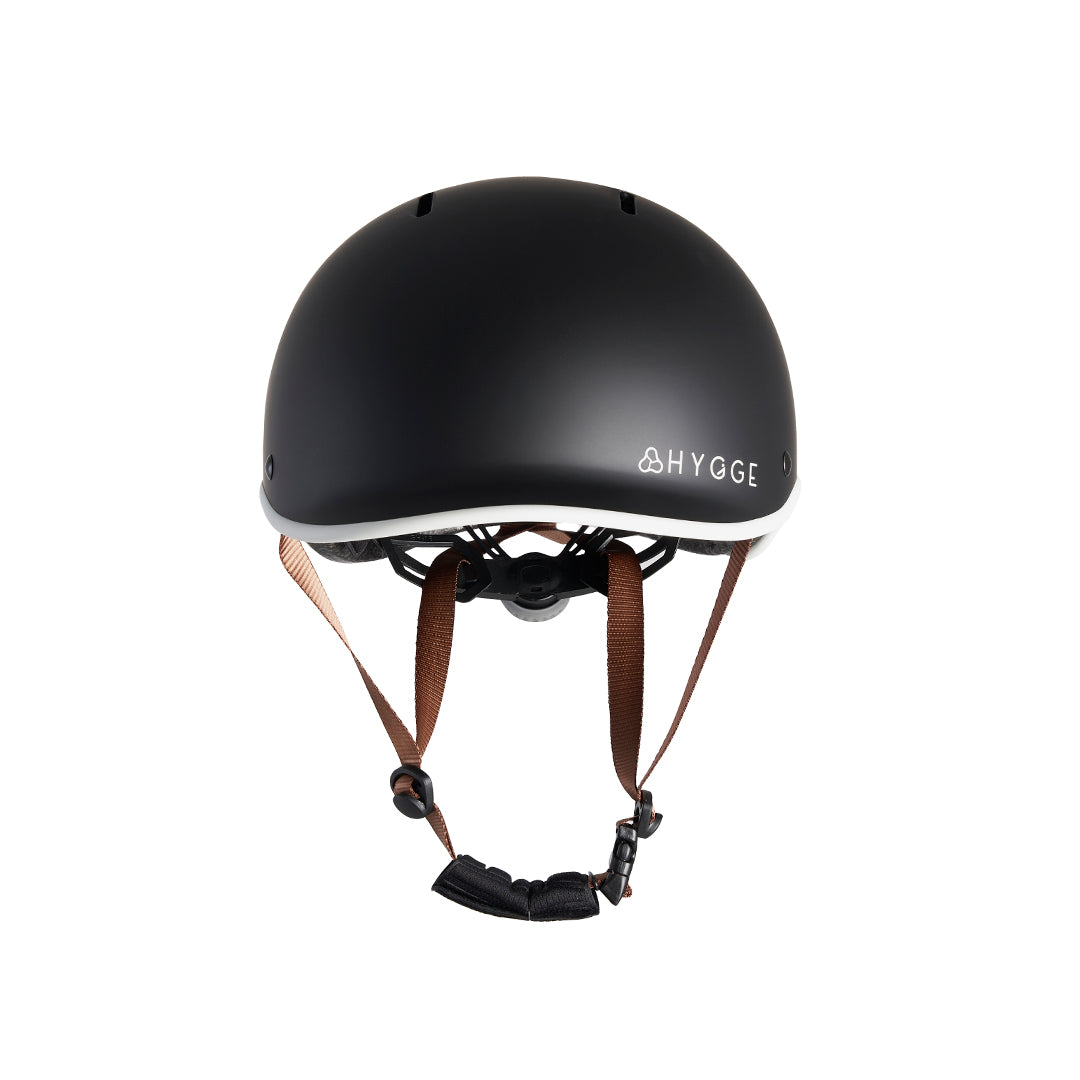Retro-style E-bike Helmet | Medium | Black
