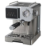1350w Semi-automatic Espresso Machine With Pressure Gauge & 20-bar Pump
