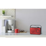 R-190 Portable Analogue Radio With Am/fm | Red