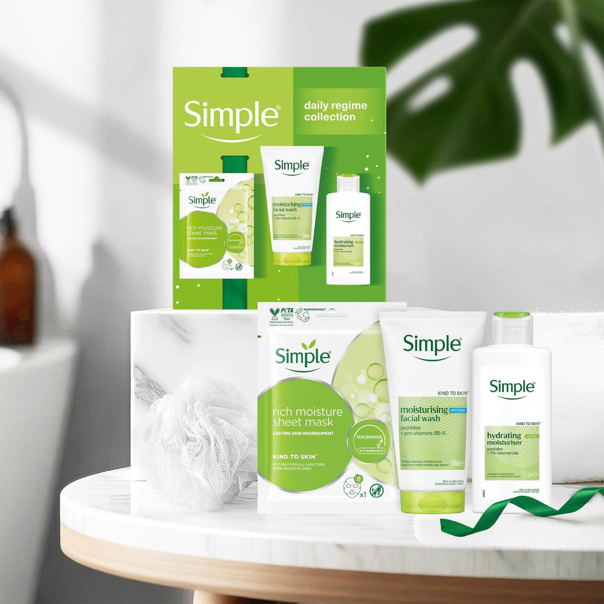 Daily Regime Edition Gift Set With Facial Wash And Moisturiser | Set of 2
