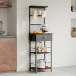 Multifunctional Kitchen Storage Shelf Microwave Stand