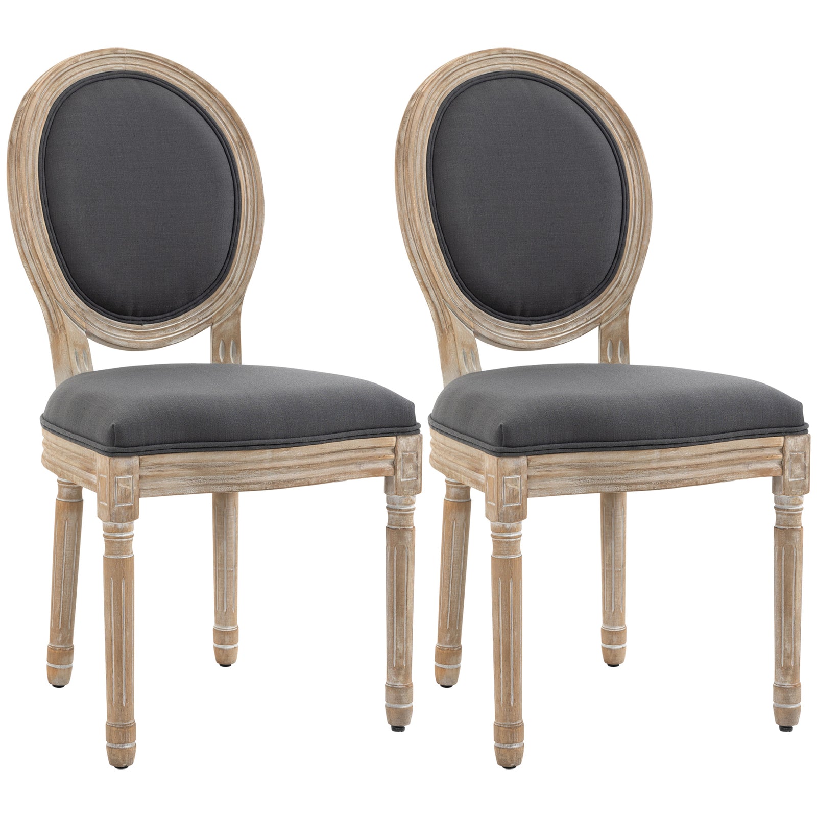Dining Chairs Set Of 2, French-style Kitchen Chairs