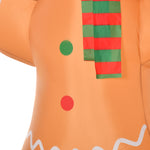 8ft Christmas Inflatable Gingerbread Man Lighted  Outdoor