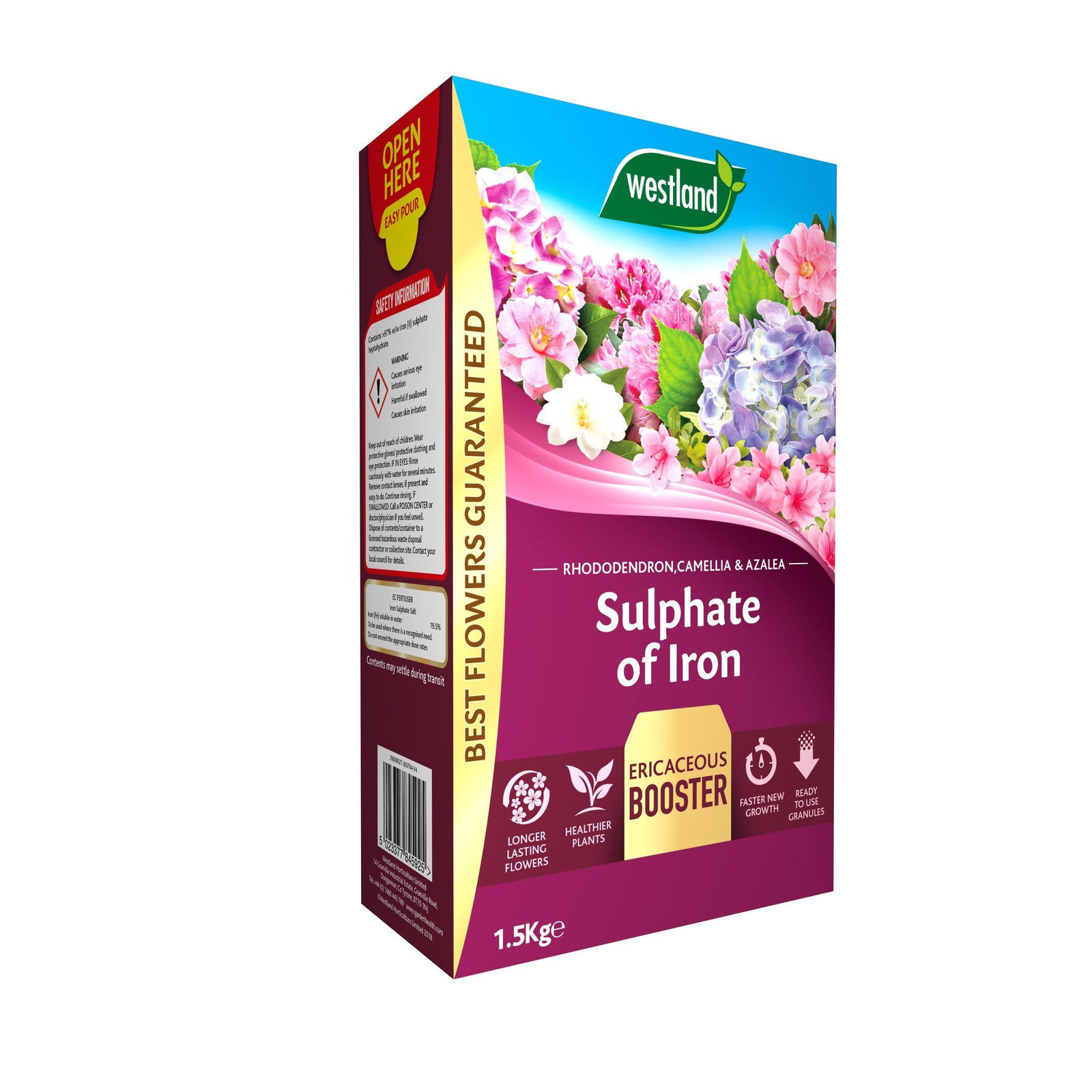 Ericaceous Iron Sulphate Granules | 1.5kg