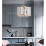 1-light Glass Pendant Ceiling Light