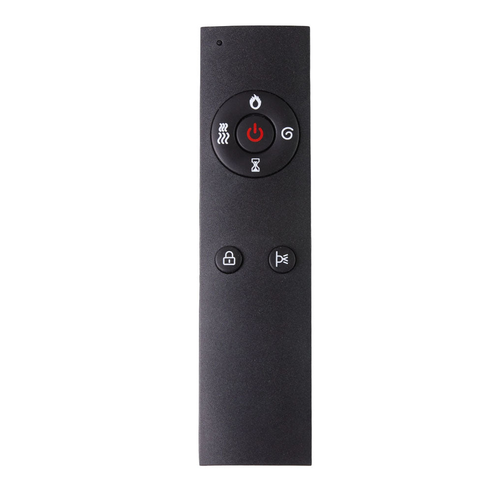 Remote Control Electric Fireplace With Wooden Mantel