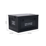 Collapsible Camping Storage Box | 30l | Black