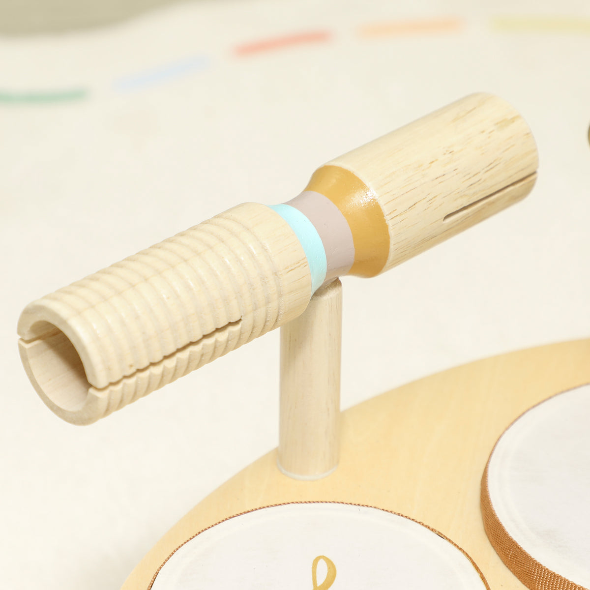 AIYAPLAY Baby Drum Kit, Wooden Kids Musical Instruments, Gift For Birthday