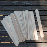 Wooden Plant Labels 15cm - Biodegradable Garden Markers | 25 Seeds