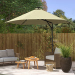 3m Cantilever Parasol W/ Waterproof Cover | Beige