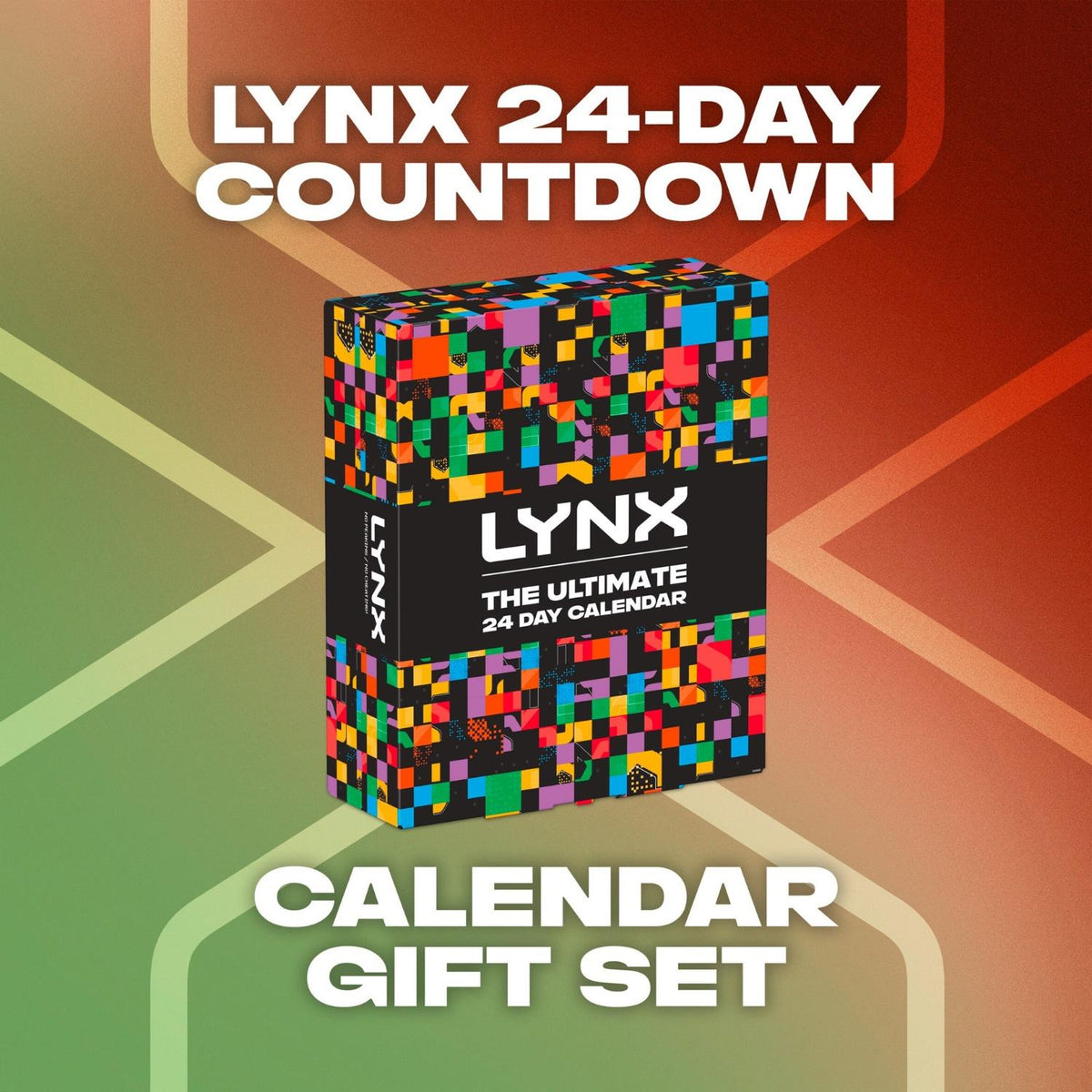 24-day Countdown Calendar Gift Set For Him, 17 Products, 7 Gifts | Set of 2