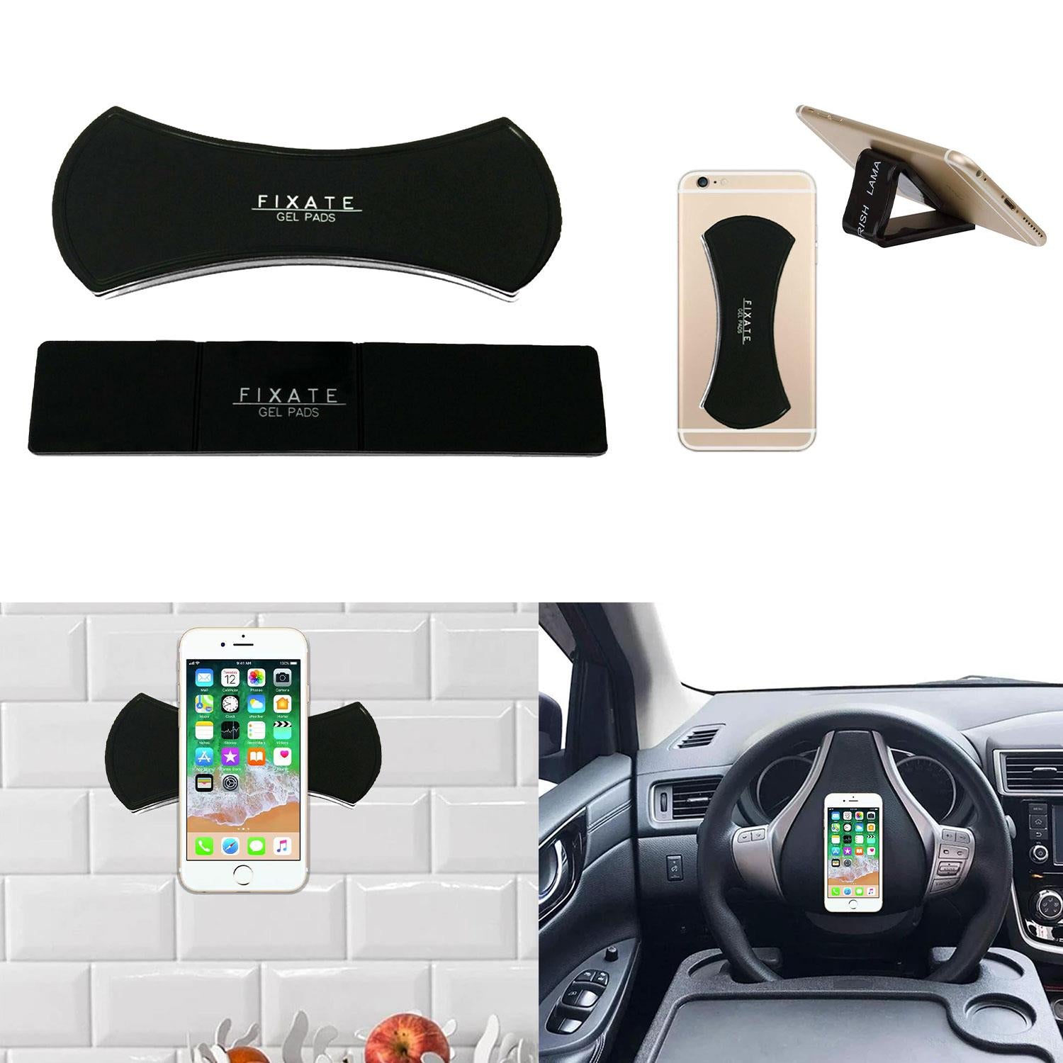 Fixate Cell Gel Pads Flourish Lama Amazing Nano Rubber Pad Universal Sticker