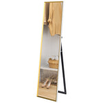 Full Length Mirror Wall Mount Leaning Standing Mirror | One Size | White