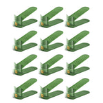 Acrylic Shoe Slot Organiser Adjustable Wardrobe Shoe Stacker Space Saver Rack | Green