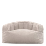 Cora Fine Cord Xl Bean Bag Sofa | Beige
