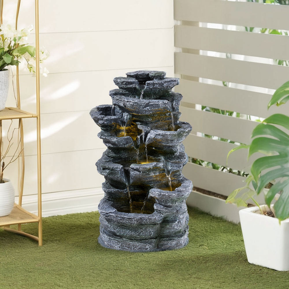 Outdoor Solar-powered Water Fountain Decor