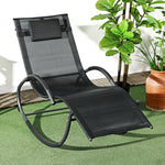 Rocking Lounger Zero Gravity Chair | Black