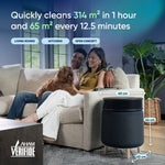 Blueair Blue Signature Large Air Purifier, Navy