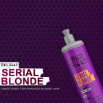 Serial Blonde Shampoo & Conditioner For Damaged Blonde Hair, 600ml