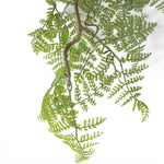 Artificial 100cm Hanging Maidenhair Fern Plant Light Green