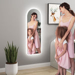 Full Length Wall Mirror, Dimming, 3 Colour Adjustable