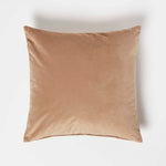 Velvet Cushion With Microfibre Insert | 45cm x 45cm | Beige
