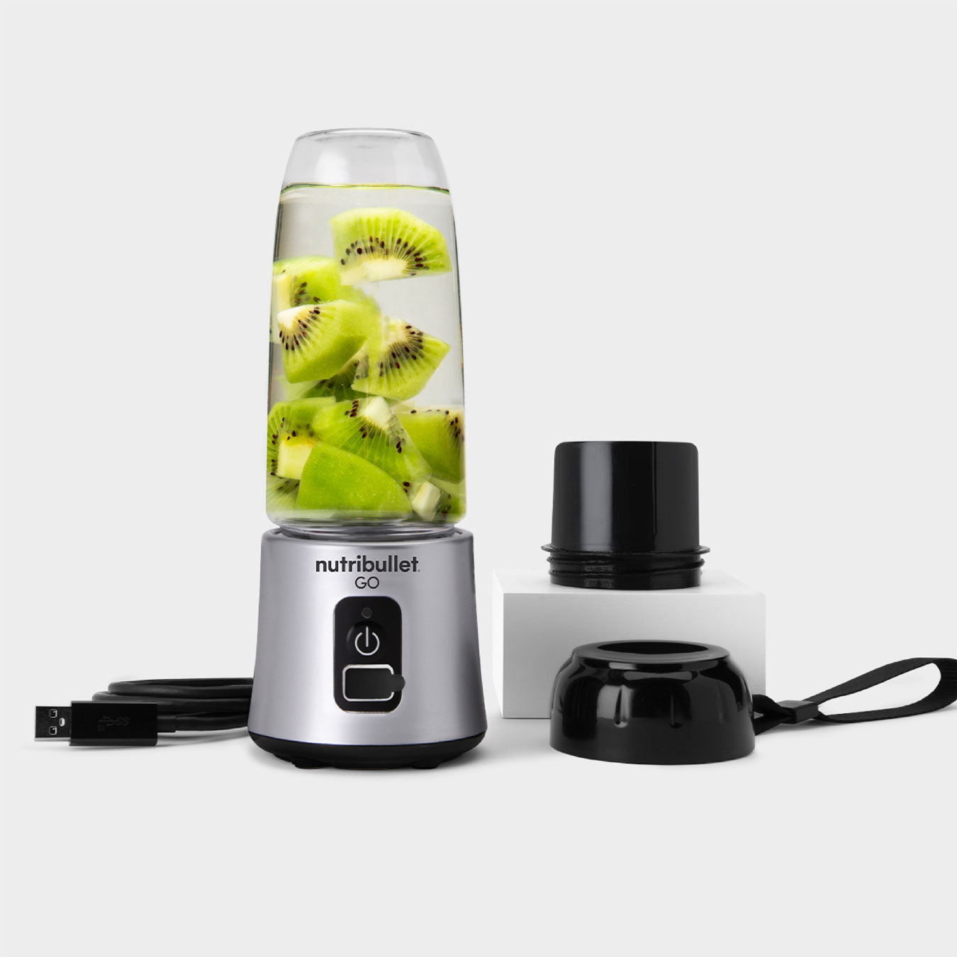 Go Silver - Portable  Blender | Silver