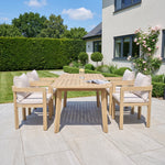 Sundrift 4 Seater Garden Dining Set | Beige