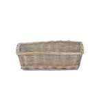 Antique Wash Tapered Serving Tray | Small | Brown