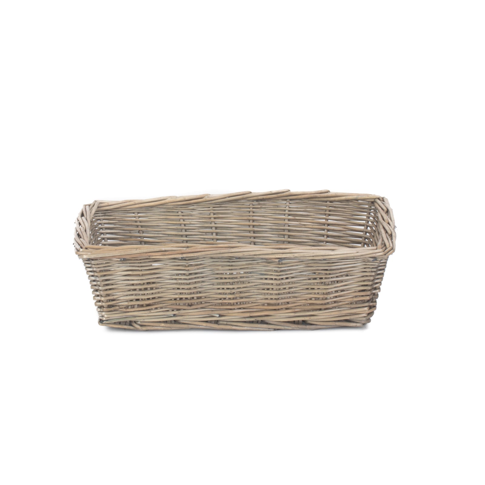 Antique Wash Tapered Serving Tray | Small | Brown