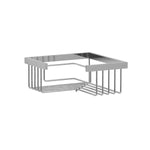 Corner Shower Caddy, 20cm, Chrome, Wall Mounted, Architect Collection