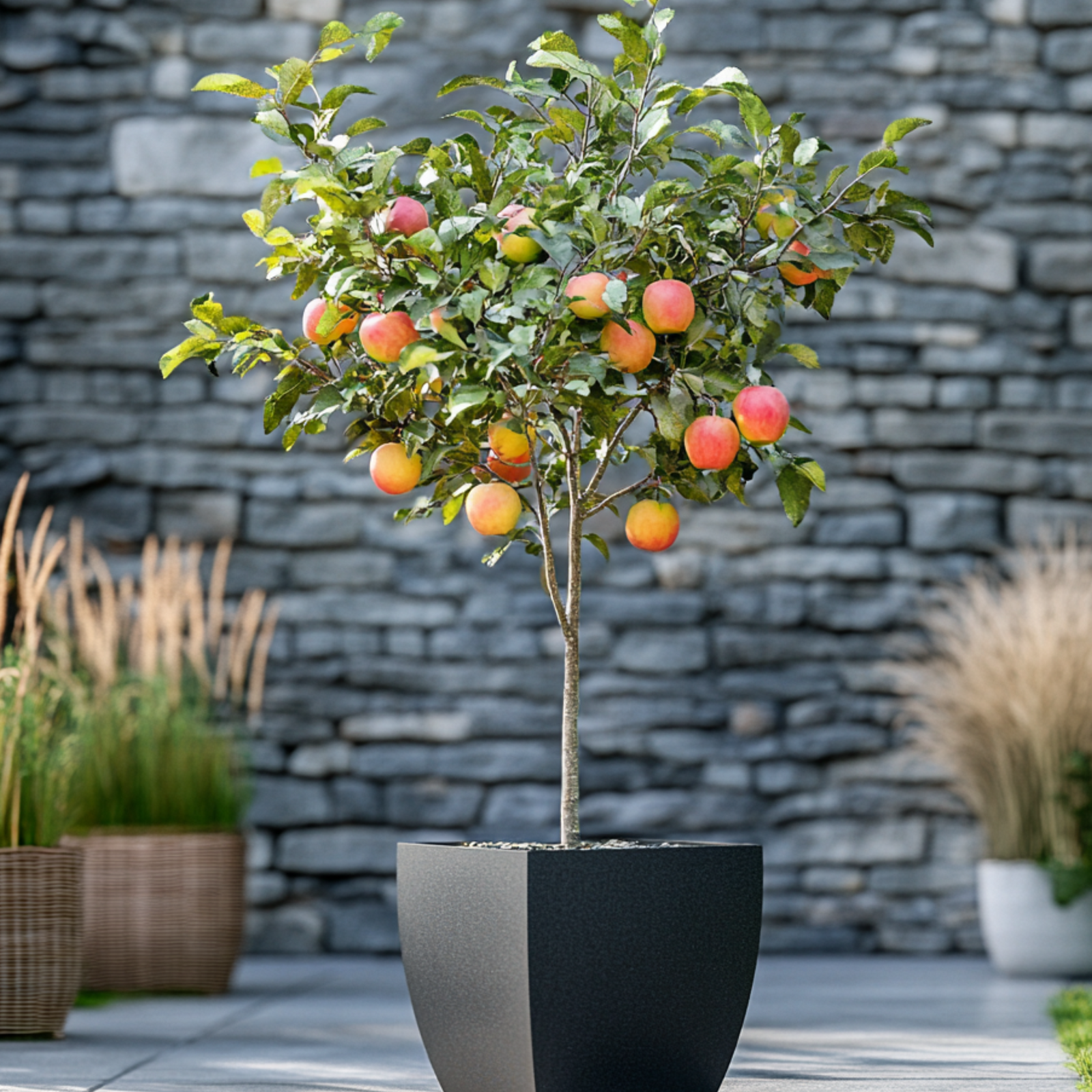 Apple Tree - Malus Domestica 'elstar' - Height 90-100cm - ⌀21cm