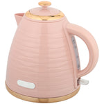 Electric Kettle, Swivel Pink Ripple | Pink