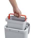 Kitchen Compost Bin Hanging Trash Can | Grey