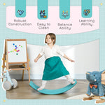 Zonekiz Balance Board, Kids Wobble Board, Montessori Toy For 3-6 Years | Blue