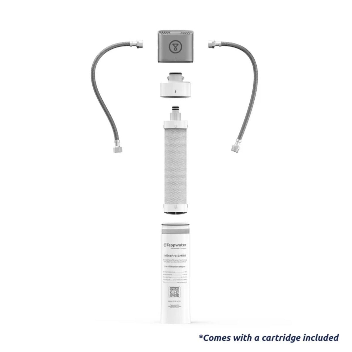 Tappwater Inline Pro Smr Under-sink Water Filter With 5-in-1 Advanced Filtration