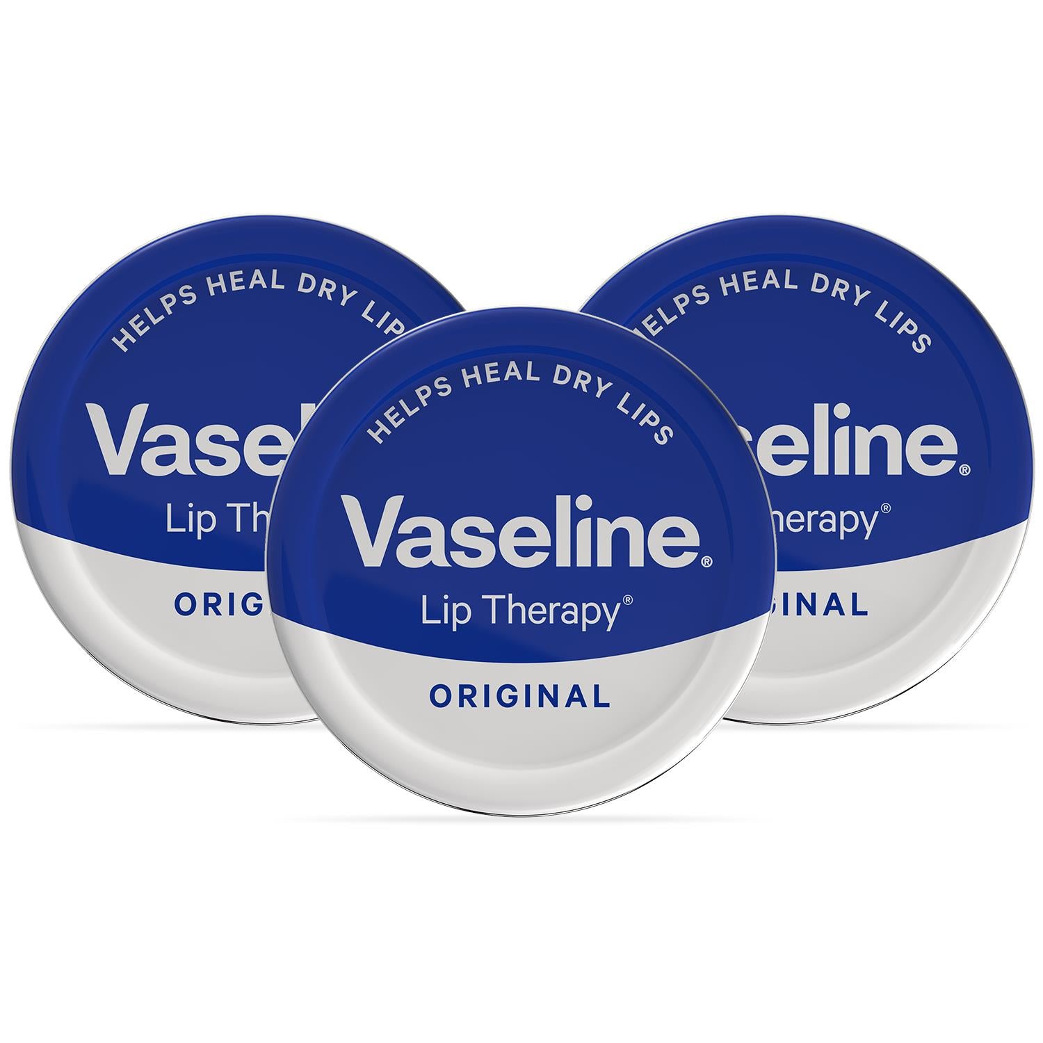 Lip Therapy Petroleum Jelly, Original, 3x20gm