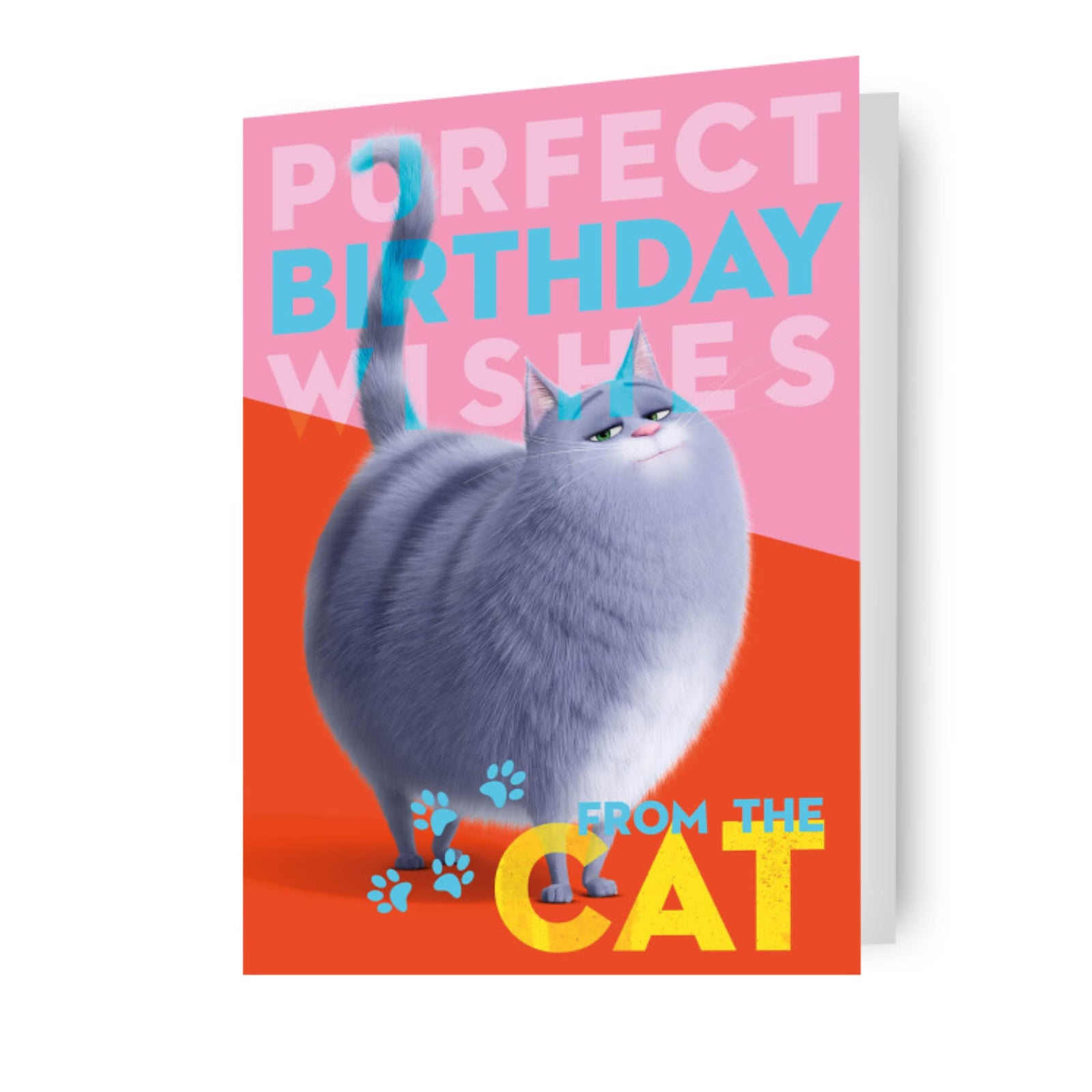 From The Cat' Birthday Card Official Product