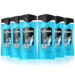 Ice Chill 12h Refreshing Fragrance Shower Gel Bodywash, 6x 500ml