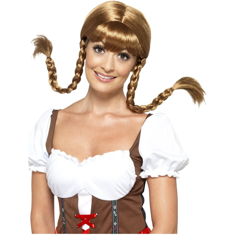 Bavarian Babe Wig, Plaited