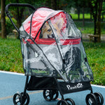 Rain Cover For Dog Stroller Pram Buggy For S Xs Dogs, Cats, W/ Two Entry