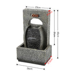 Creative Solar-powered Outdoor Garden Water Fountain Decor