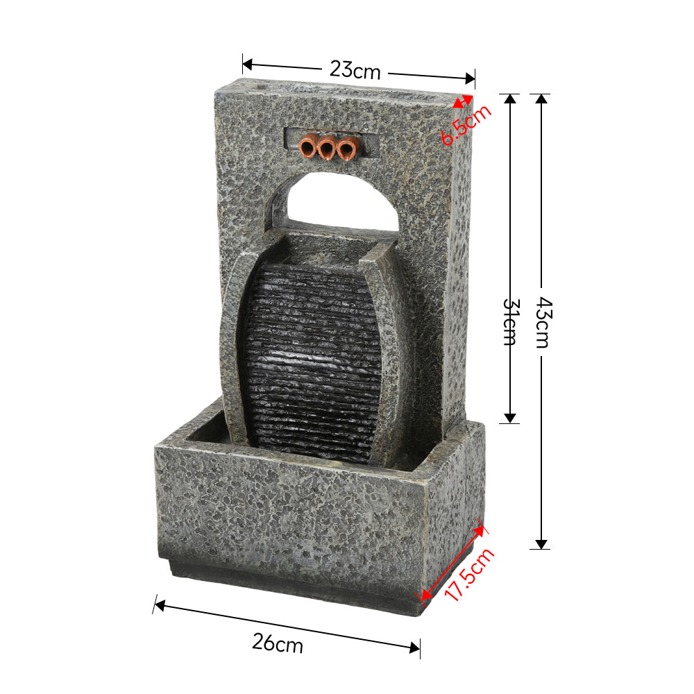 Creative Solar-powered Outdoor Garden Water Fountain Decor