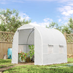 Garden Greenhouse Polytunnel 2.5lx2w M