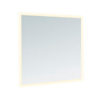 Illuminated Bathroom Mirror 80 X 80 Cm, Square
